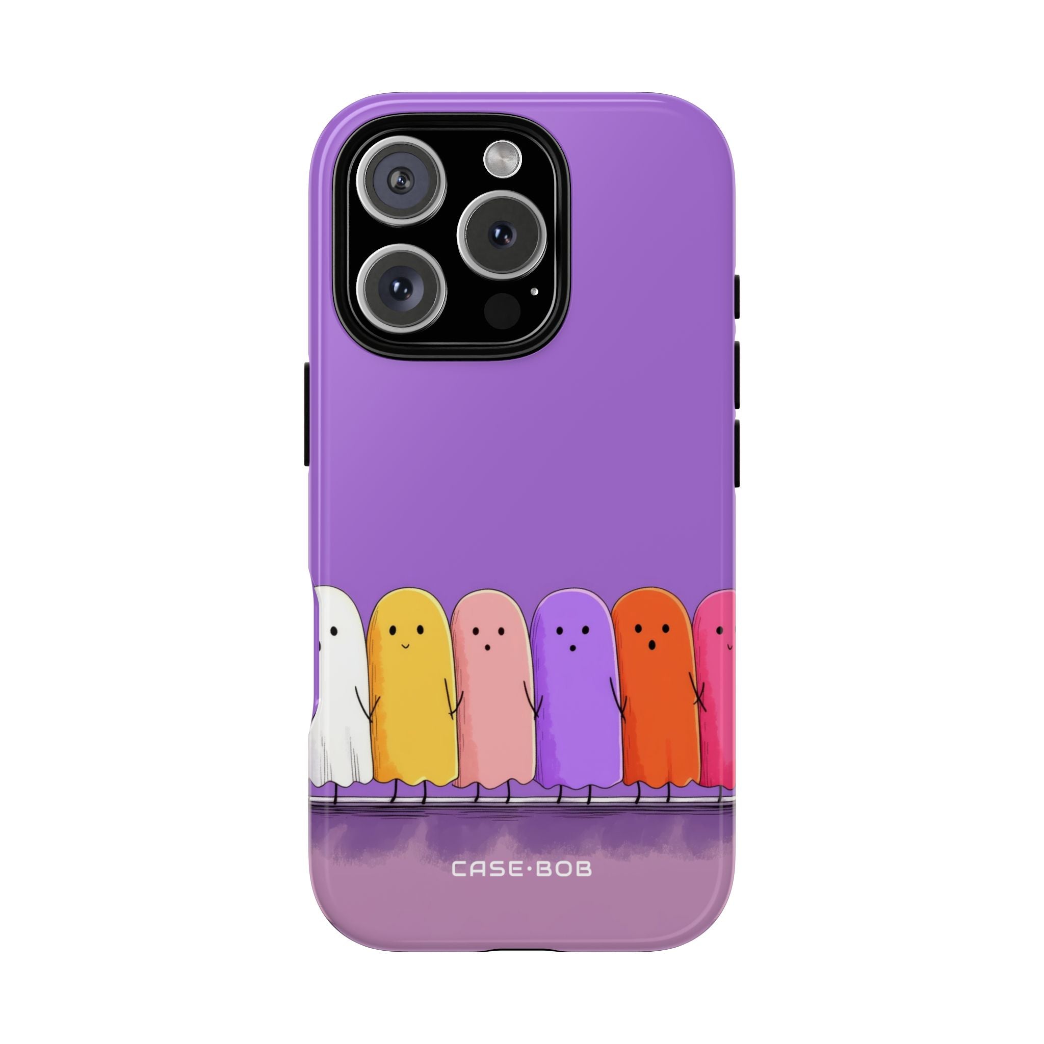 Colorful Ghosts iPhone 16 Pro Case - Tough