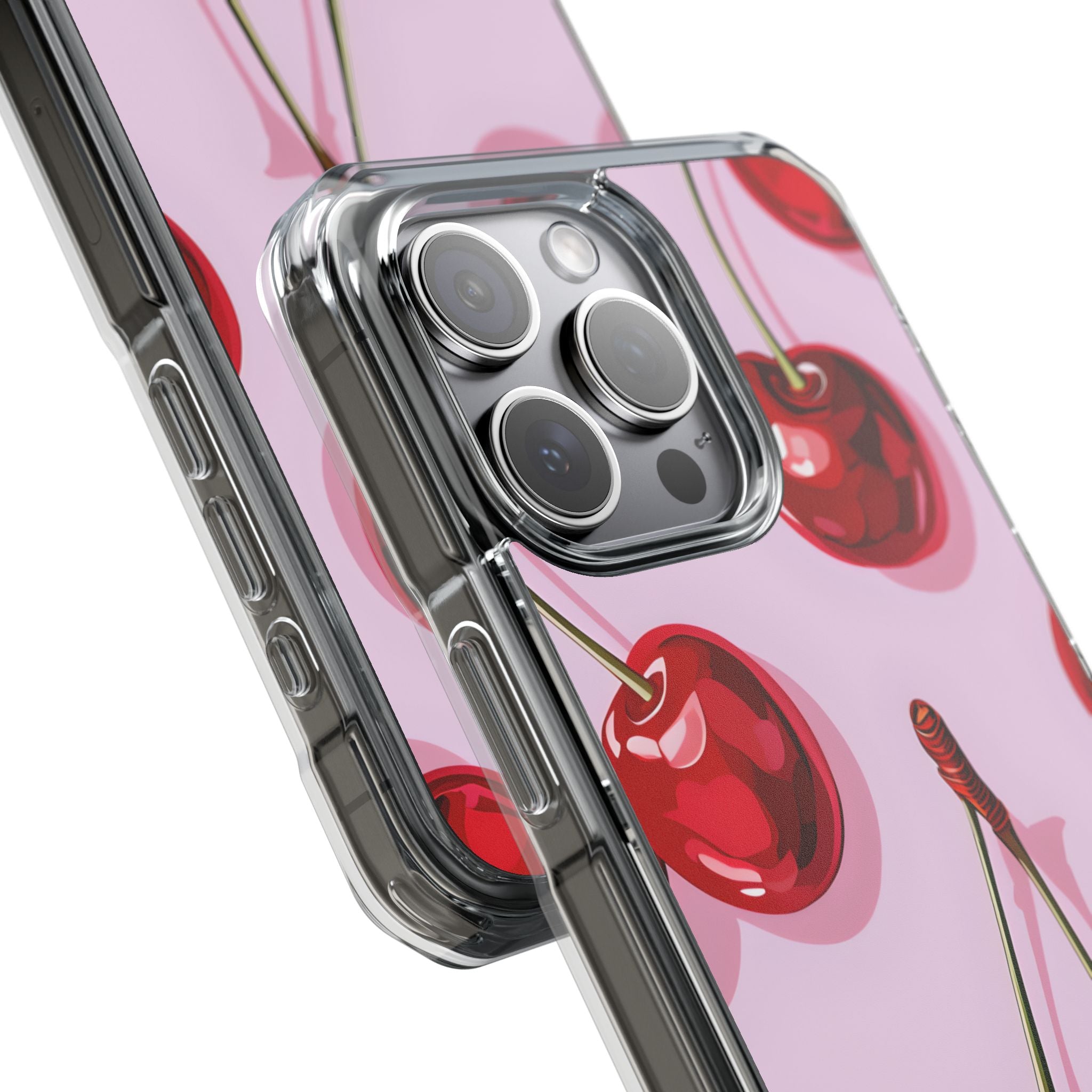 Glossy Cherry Burst iPhone 15 Pro Max Case - Impact