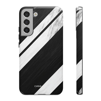 Distressed Stripe Motion Samsung S22 Plus Case - Tough