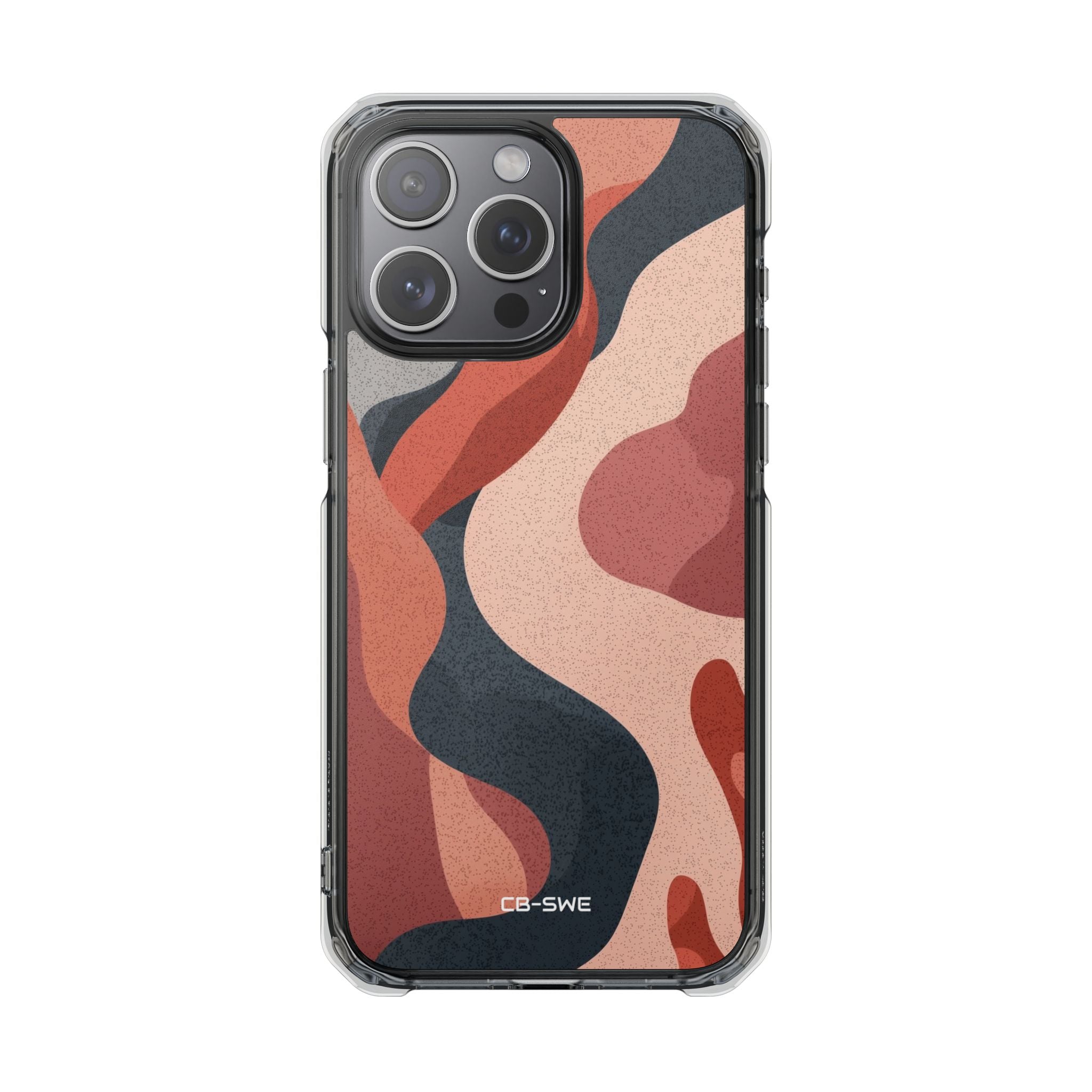 Flowing Earth Tones iPhone Case - Impact