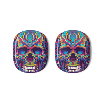 Psychedelic Skull - AirPod Max -kotelo