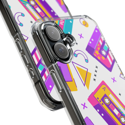 Retro Cassette Chaos iPhone Case - Impact