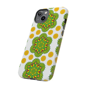 Lime Mandela - Protective Phone Case