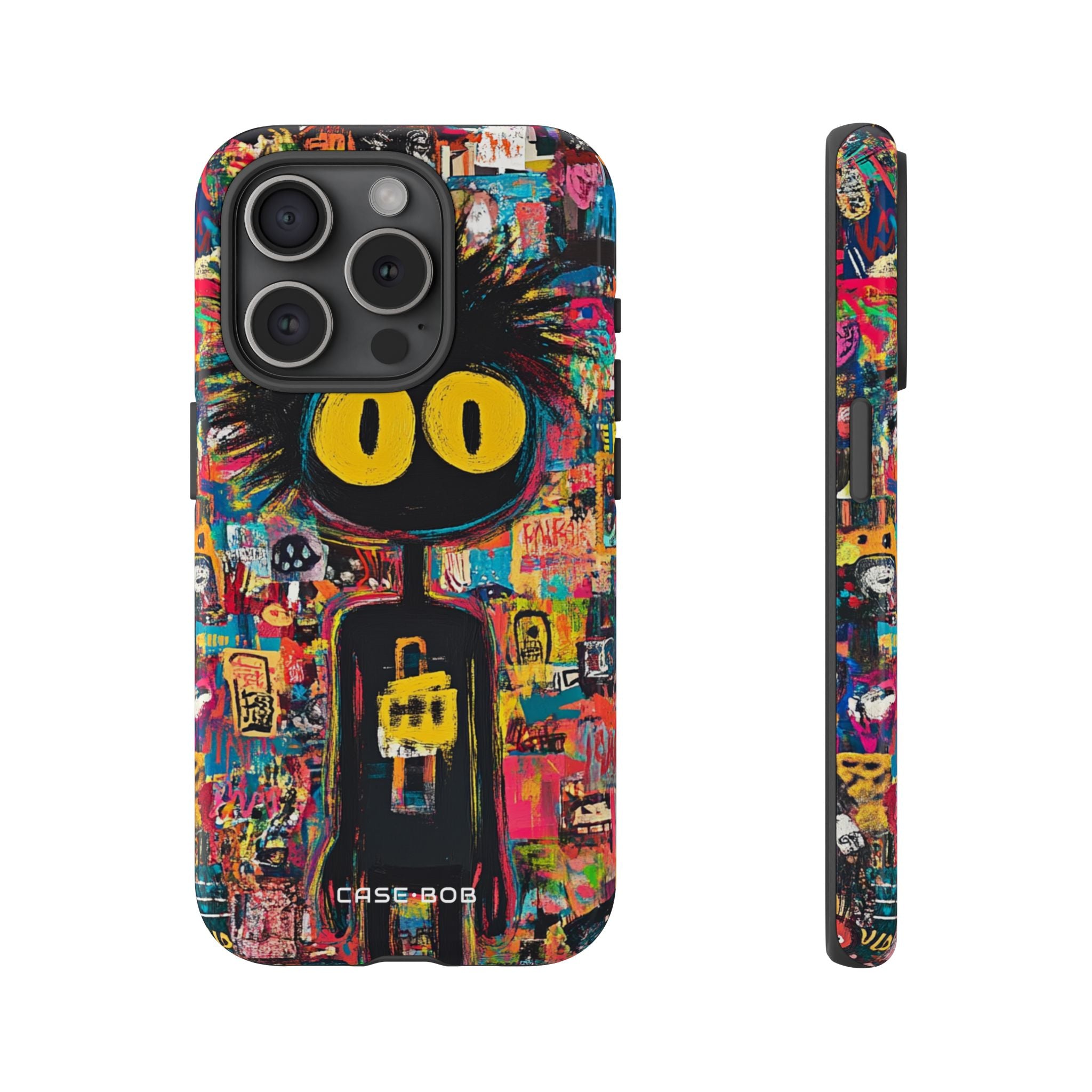 Spiky Shadow iPhone 15 Pro Case - Tough