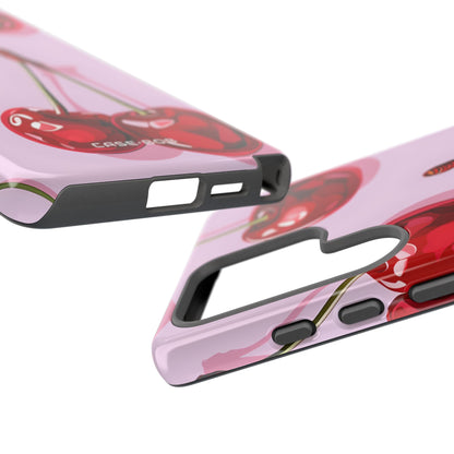 Glossy Cherry Burst Samsung S25 Ultra Case - Tough