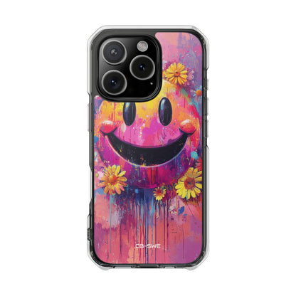 Joyful Smile Blooms iPhone Case - Impact