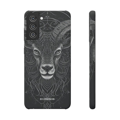 Mystic Ram Mandala | Slim Phone Case for Samsung