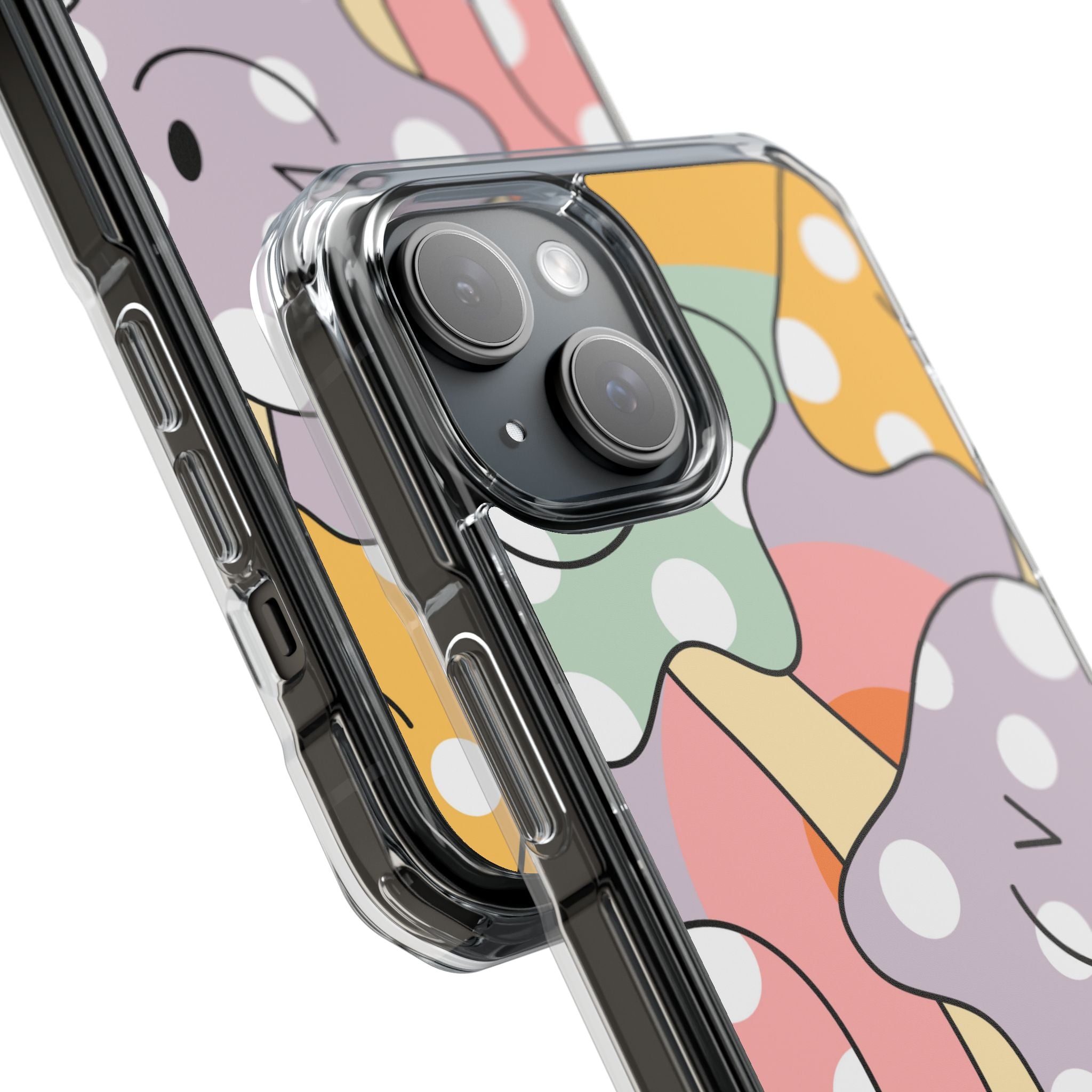Playful Mushroom Friends iPhone Case - Impact