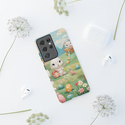 Bunnies Hunt Eggs - Samsung Case