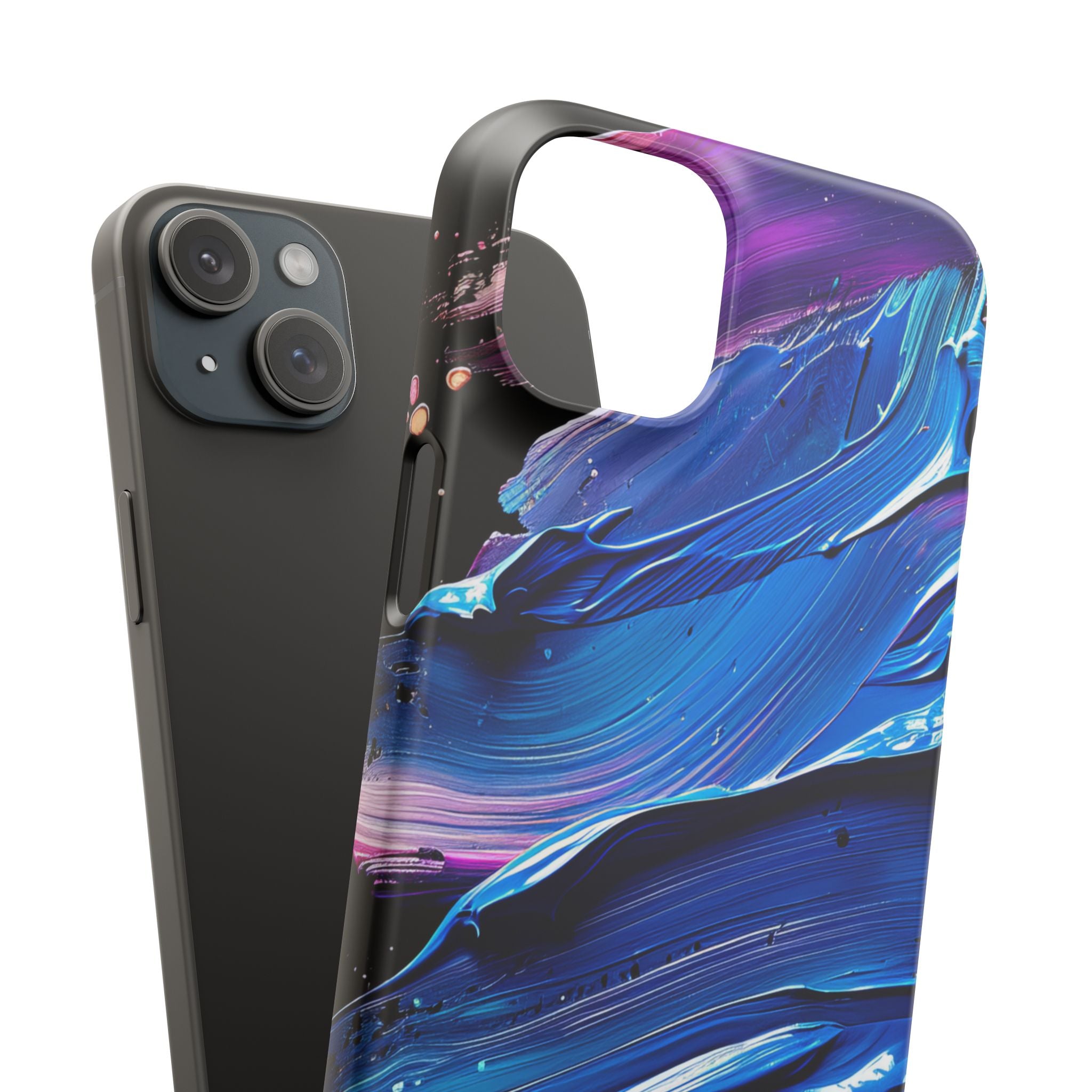 Ethereal Energy Flow iPhone 15 - Slim Phone Case