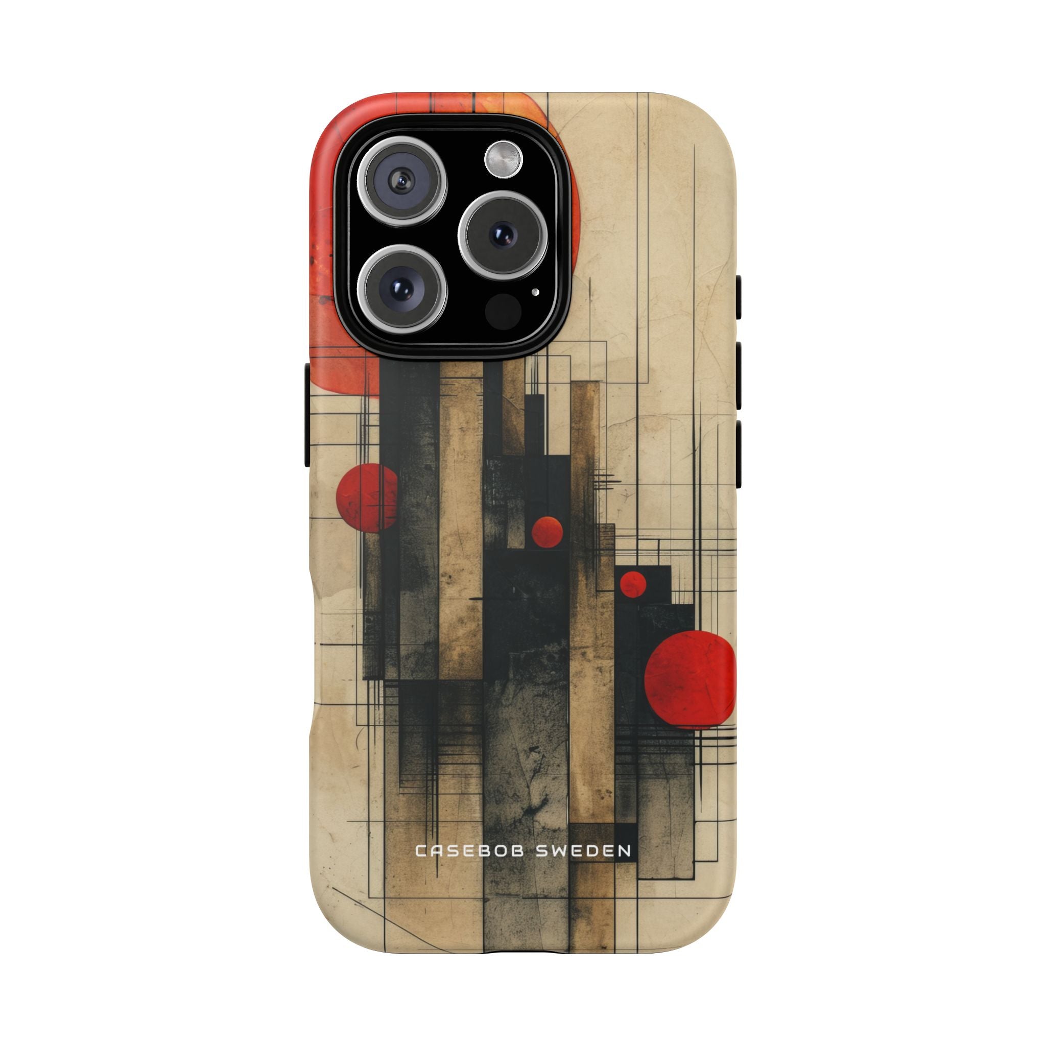 Vintage Geometric Harmony iPhone 16 - Tough Phone Case