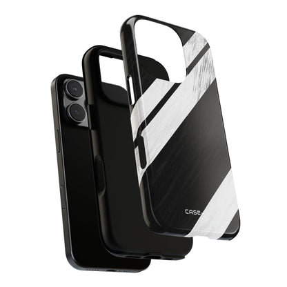 Grainy Stripe Shadow iPhone 16 Pro Case - Tough