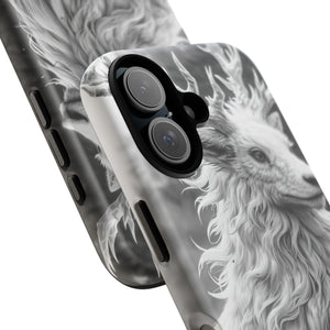 Mystical Majesty: Grayscale Enchantment - for iPhone 16