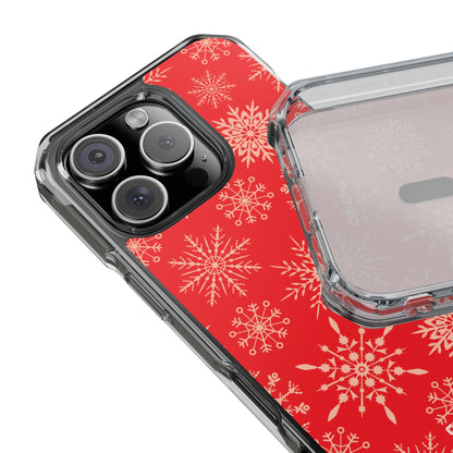 Snowflakes Dance Gracefully iPhone Case - Impact
