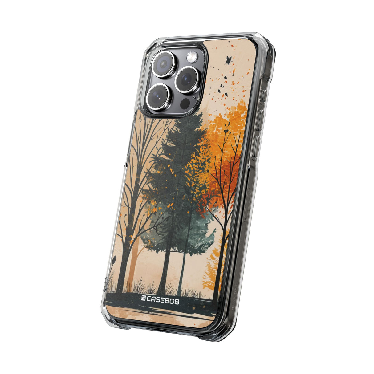 Autumnal Whispers - Phone Case for iPhone (Clear Impact - Magnetic)