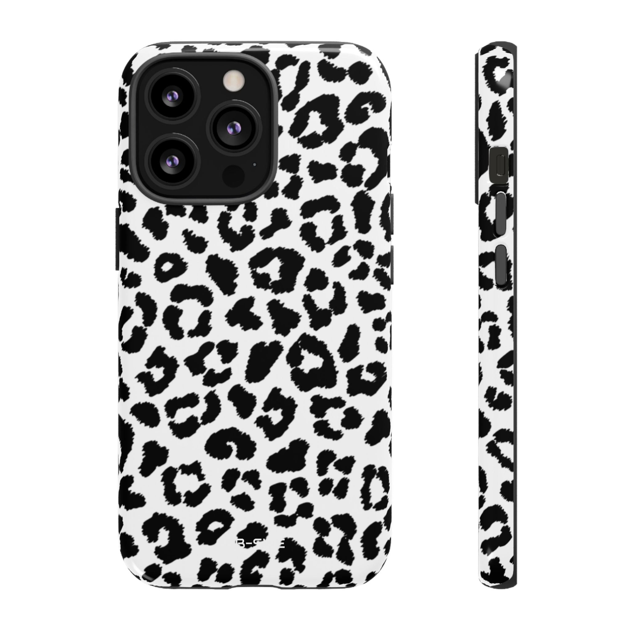Monochrome Leopard Essence - iPhone Case