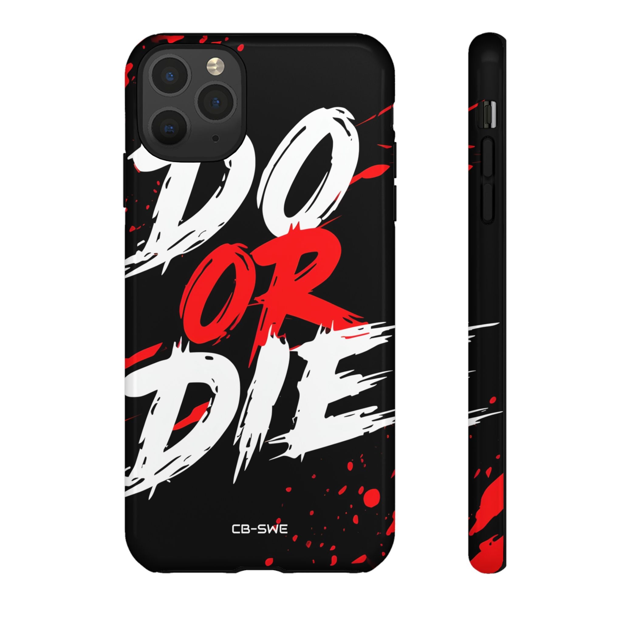 Intense Typography Contrast - iPhone Case
