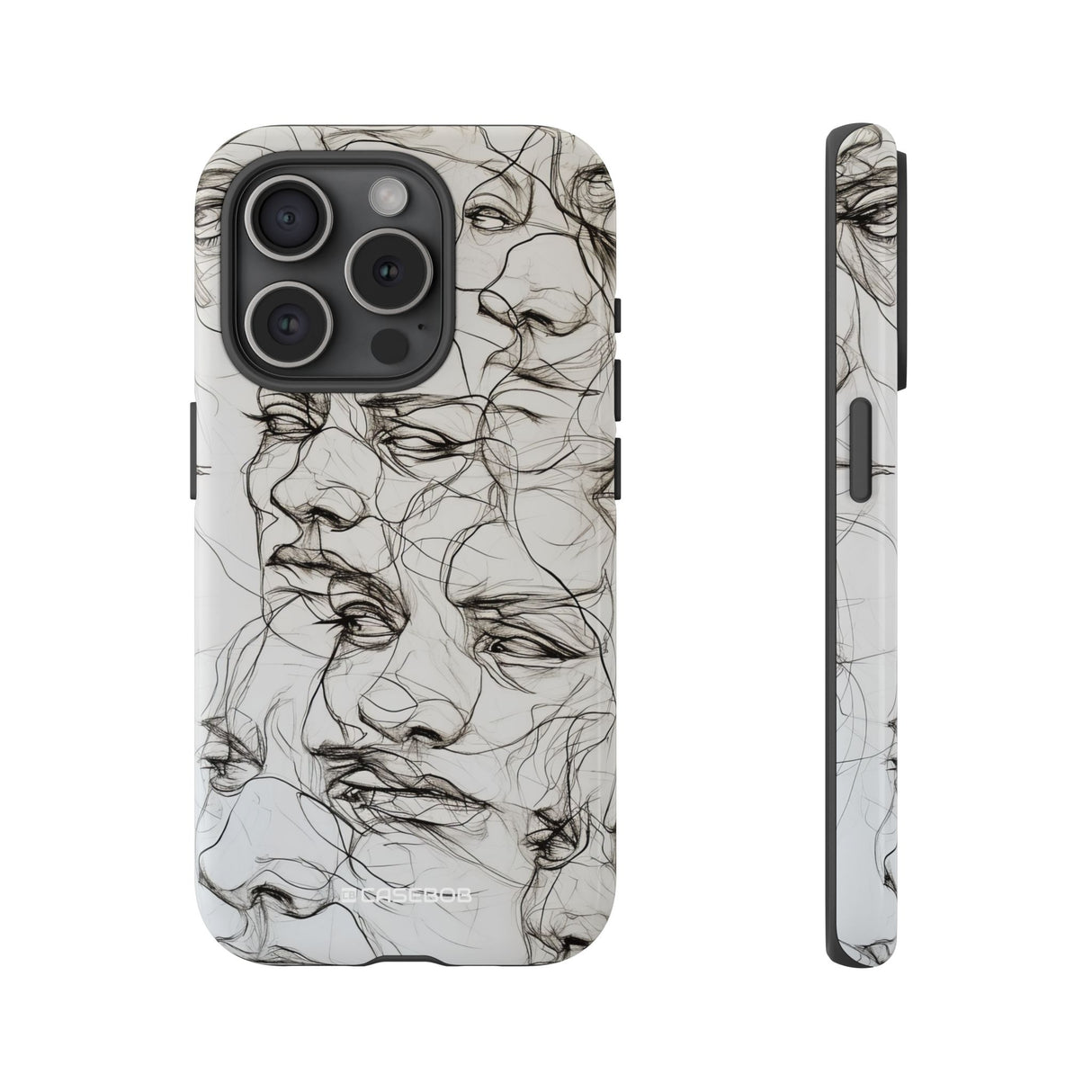 Ethereal Faces | Protective Phone Case for iPhone