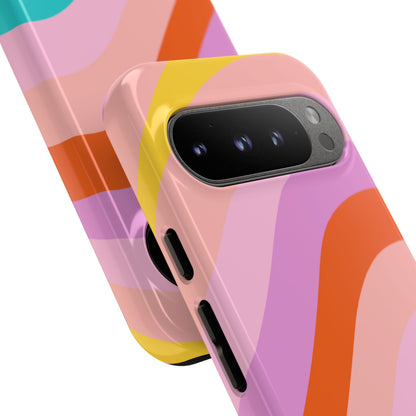 Fluid Color Waves - Google Pixel Case