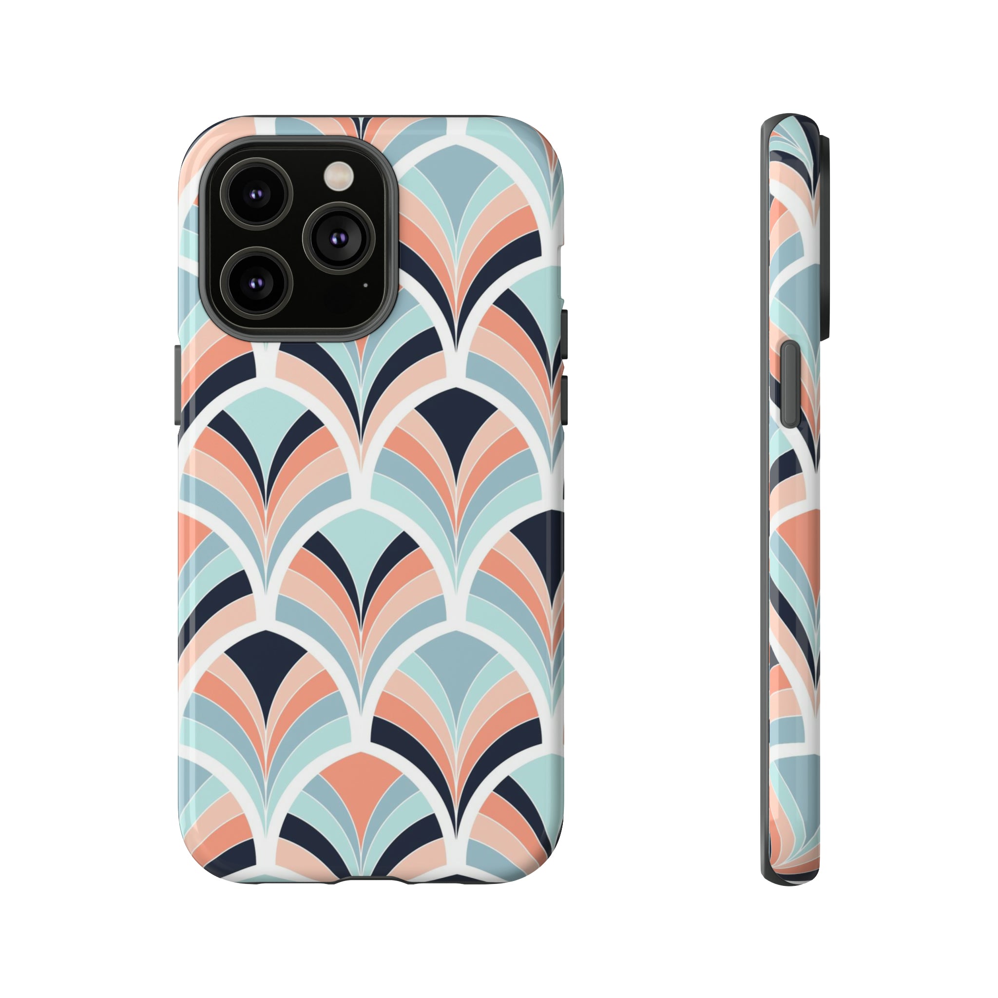 Baby Blue Retro - Protective Phone Case