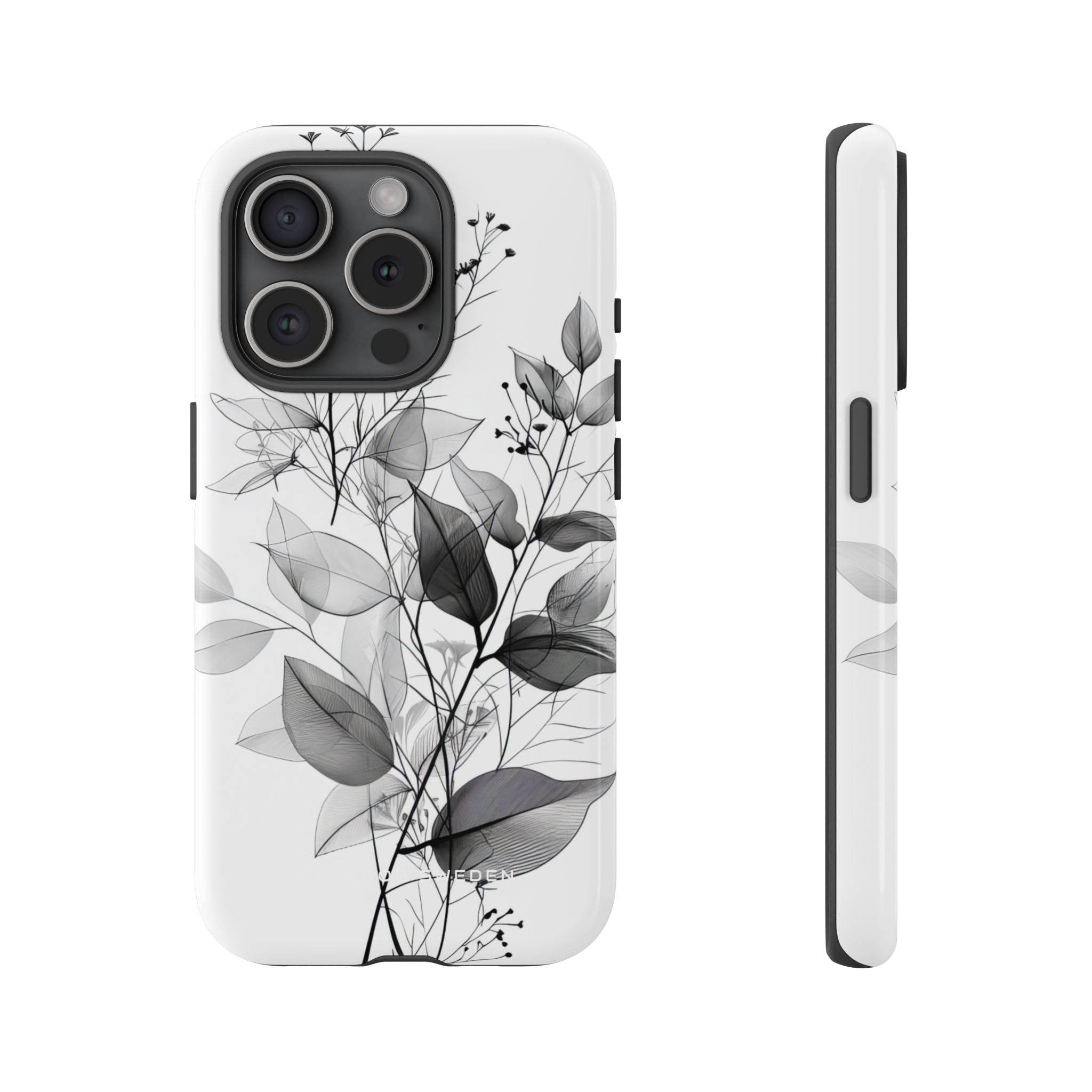 Botanical Line Harmony iPhone 15 - Tough Phone Case