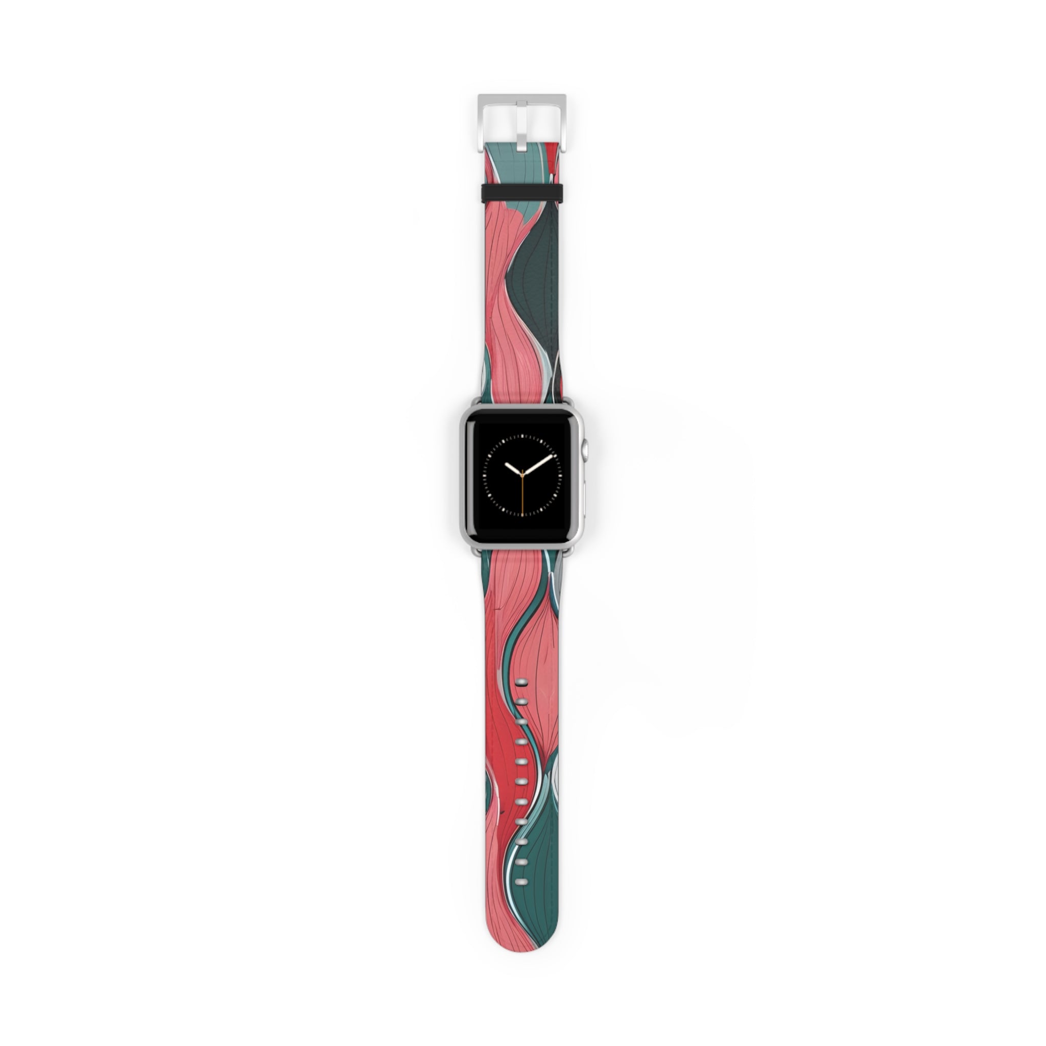 Leaf Spiral Pink - Watch Band