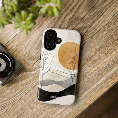 Orange Halo iPhone 16 Plus Case - Tough