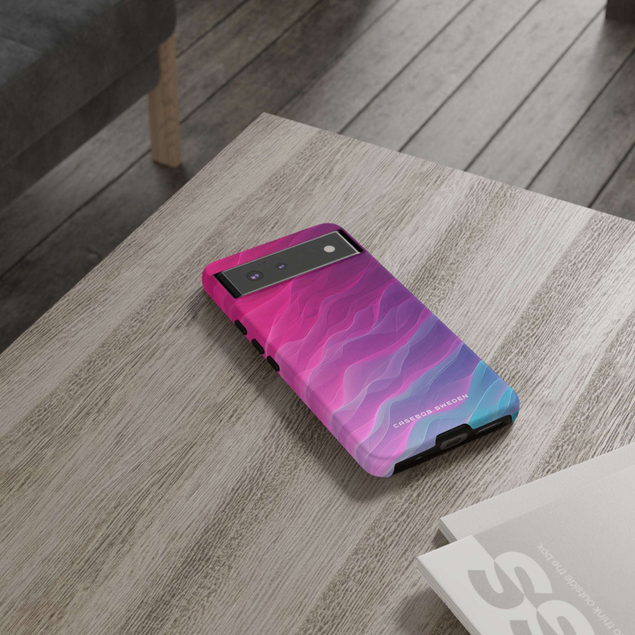 Gradient Oceanflow Waves Google Pixel 6 - Tough Phone Case