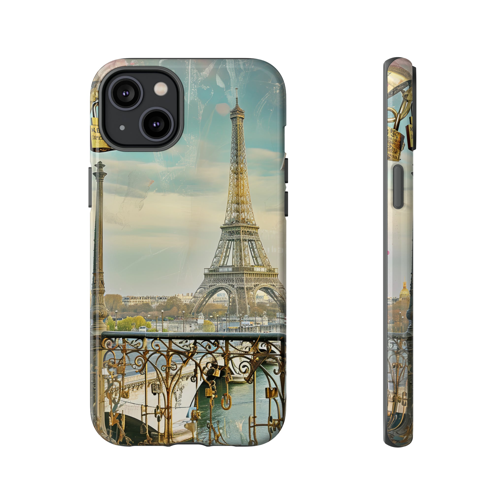 Parisian Love Landmarks - Protective Phone Case