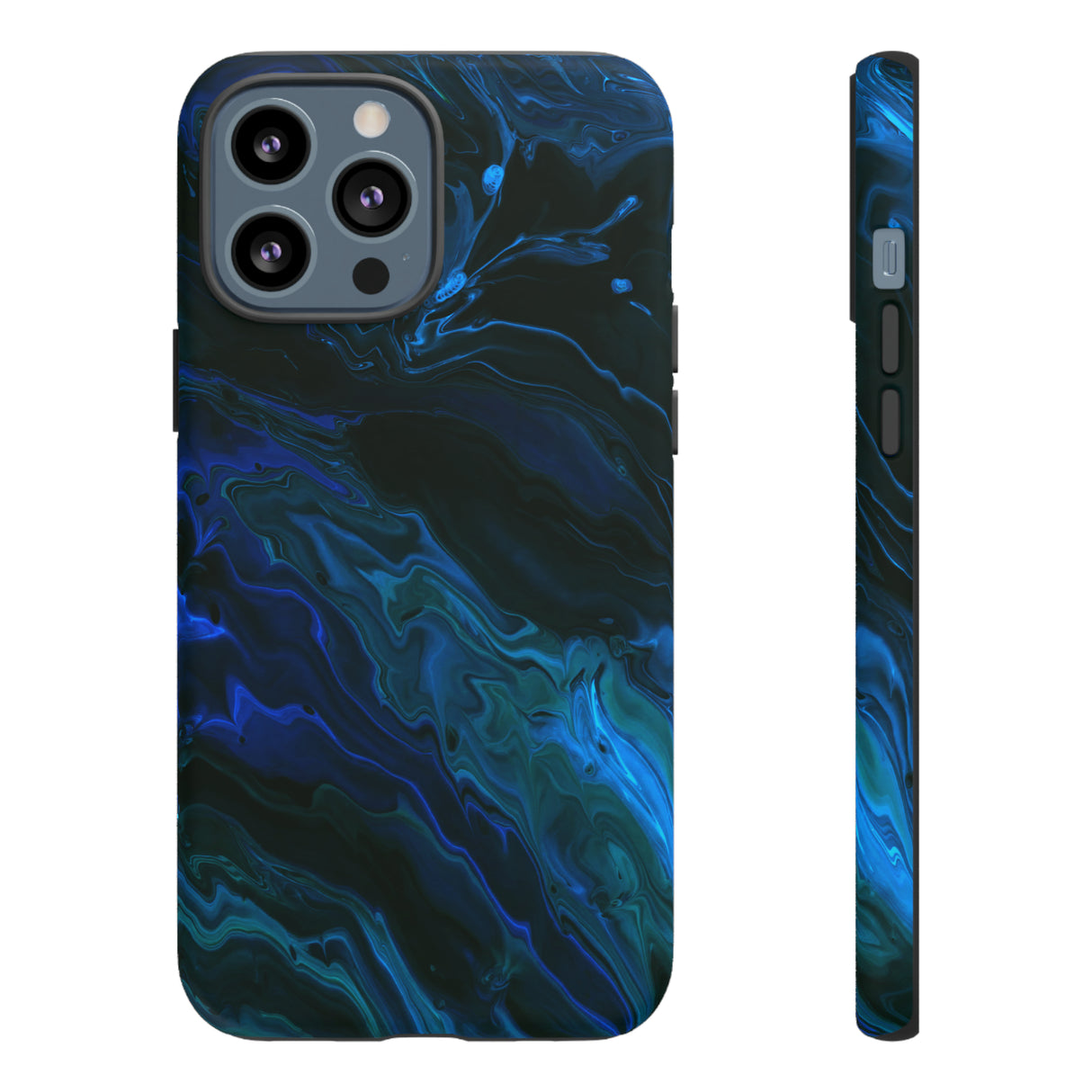 Neon Blue Creative - Protective Phone Case