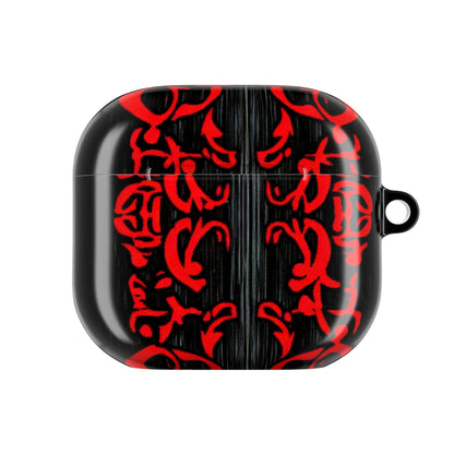 Crimson Swirl - AirPods Case