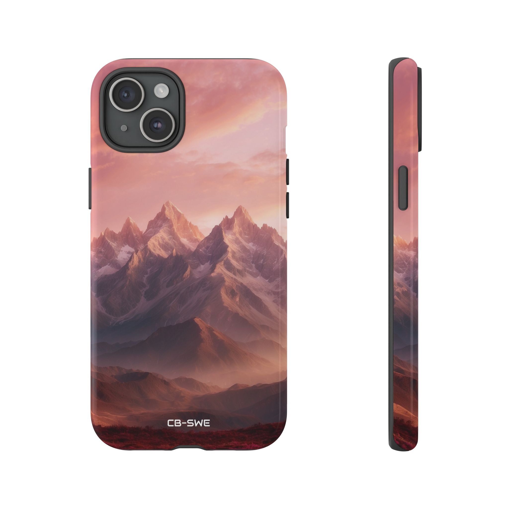 Vibrant Peaks Emerge - iPhone Case