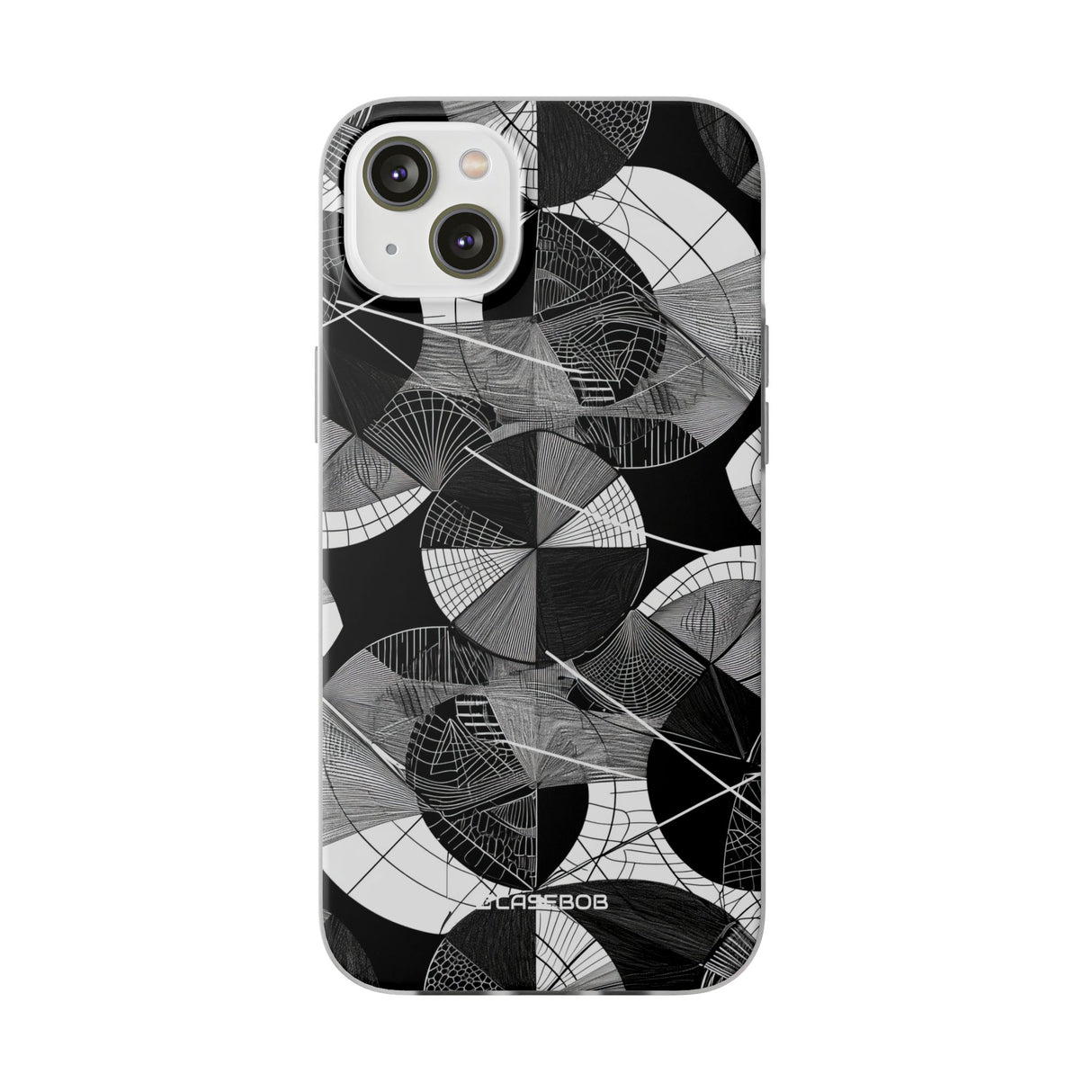 Geometric Elegance | Flexible Phone Case for iPhone