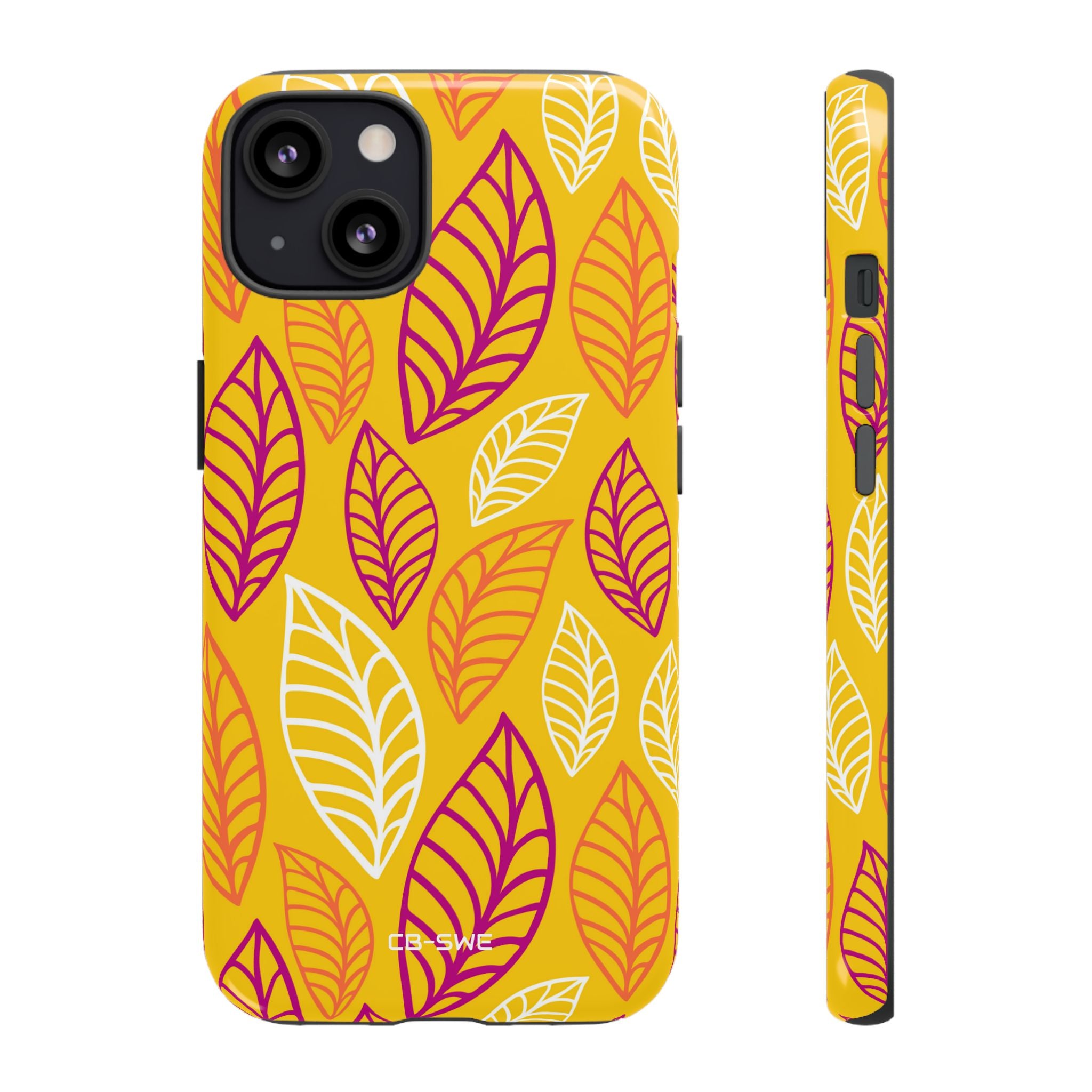 Vibrant Leaf Symphony - iPhone Case