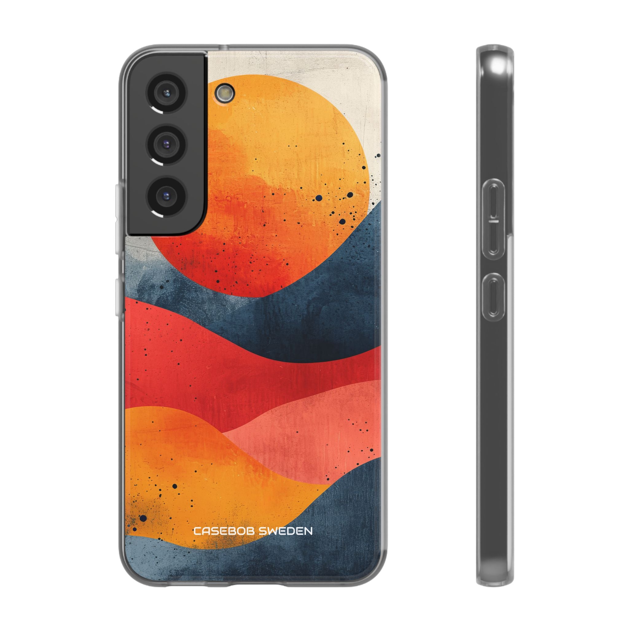 Sunburst Waves - Flexi Samsung S22 Phone Case