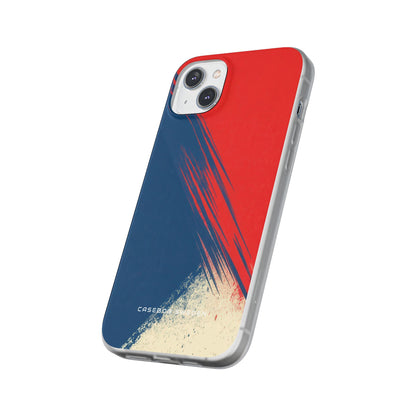 Vintage Brushstroke Harmony iPhone 14 - Flexi Phone Case