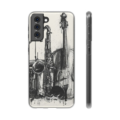 Jazz Ink Expressions | Flexible Phone Case for Samsung Galaxy