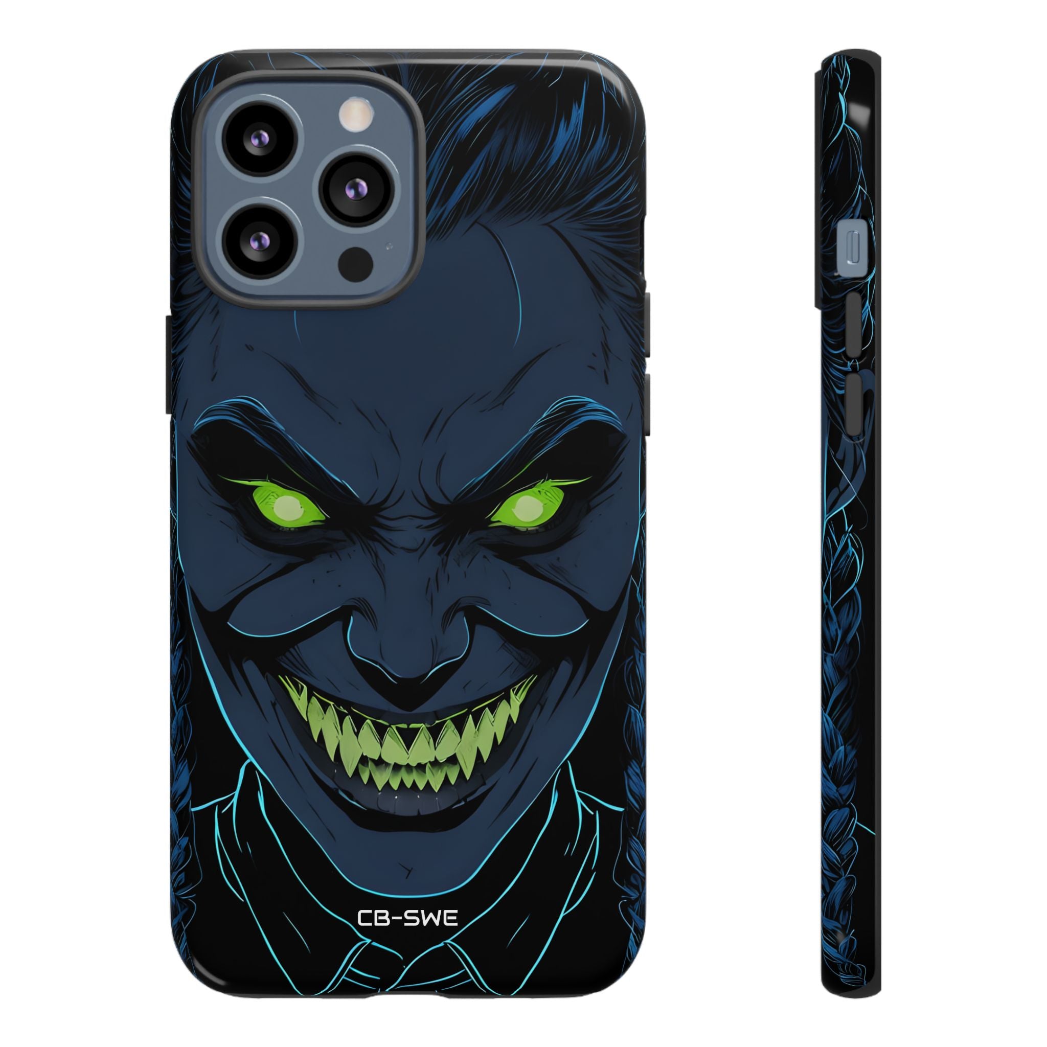 Glowing Eyes Dark Fiend - iPhone Case