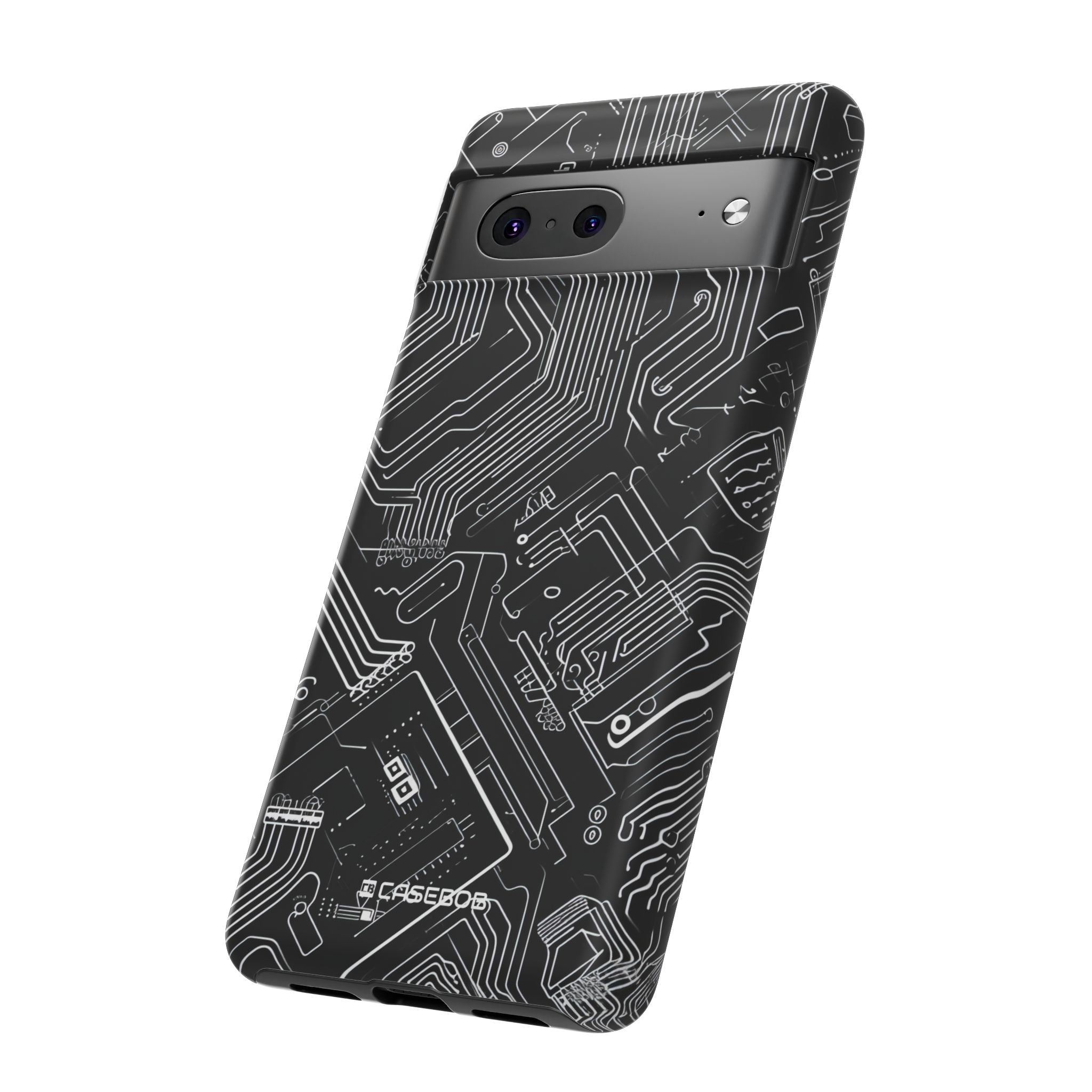 Cyber Circuitry Art - Phone Case for Google Pixel