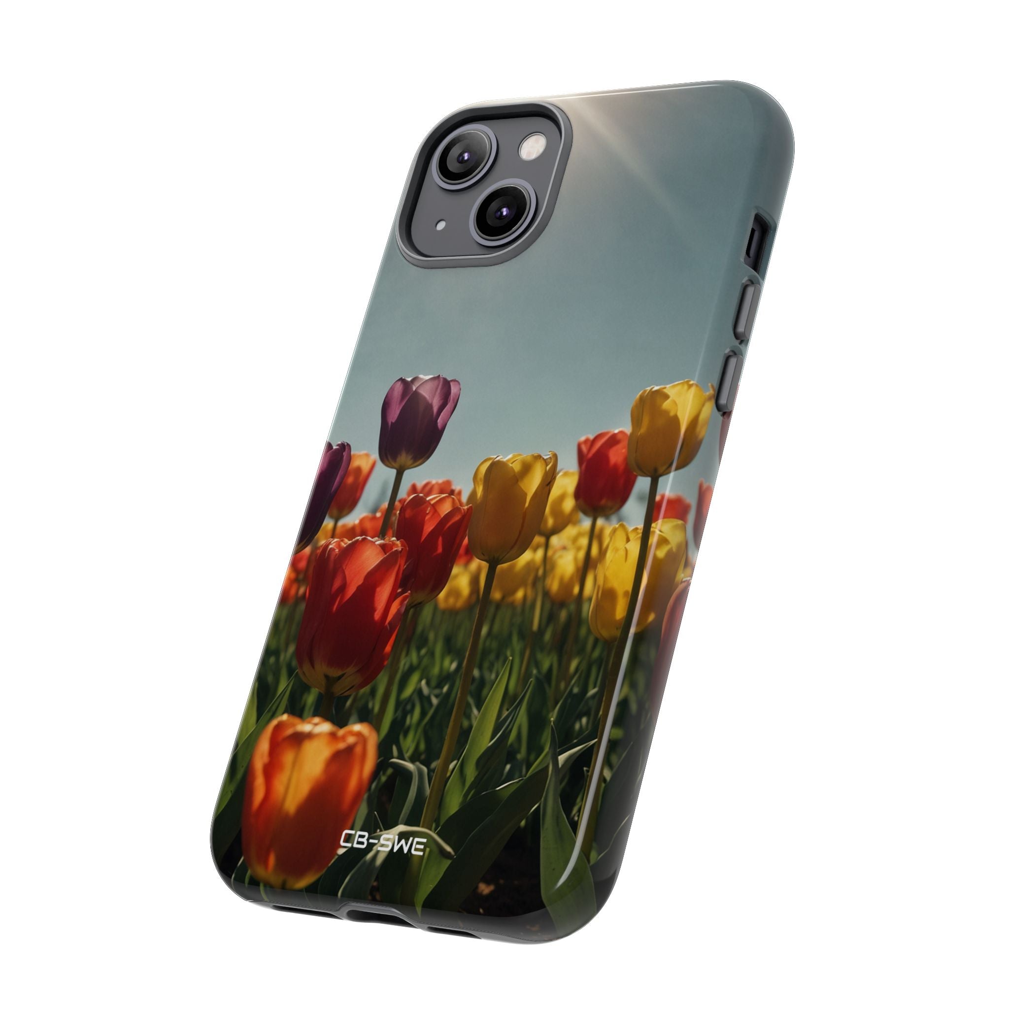 Tulips Embrace Sunlight - iPhone Case