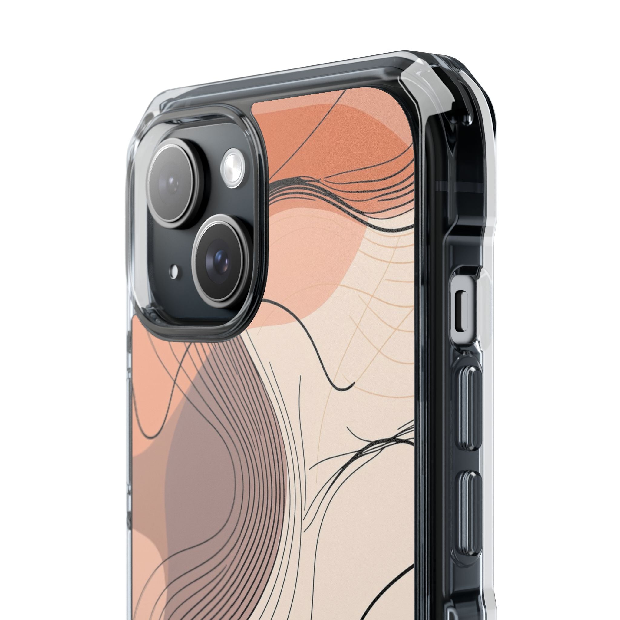 Gentle Waves Flow iPhone Case - Impact