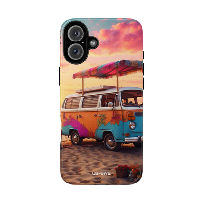 **Van Rests at Shore** - iPhone Case