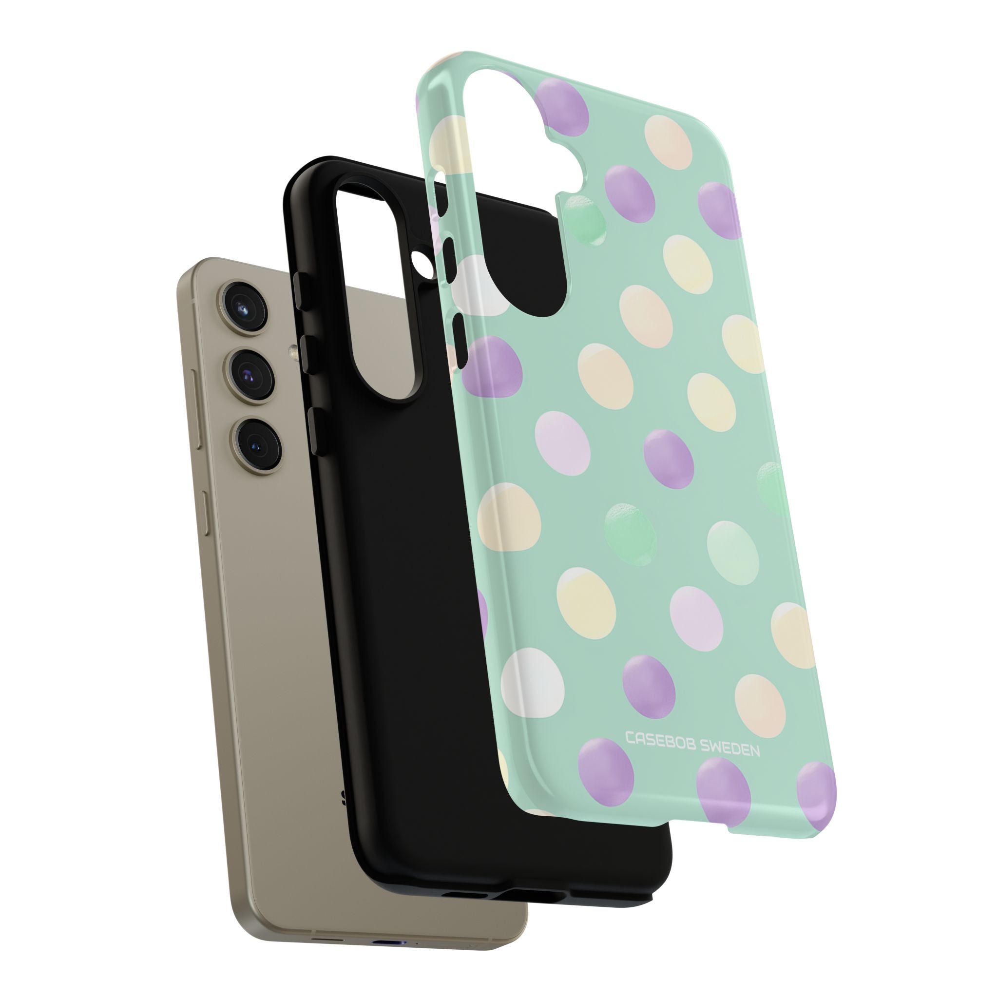 Pastel Polka Dots - Tough Samsung S24 Phone Case