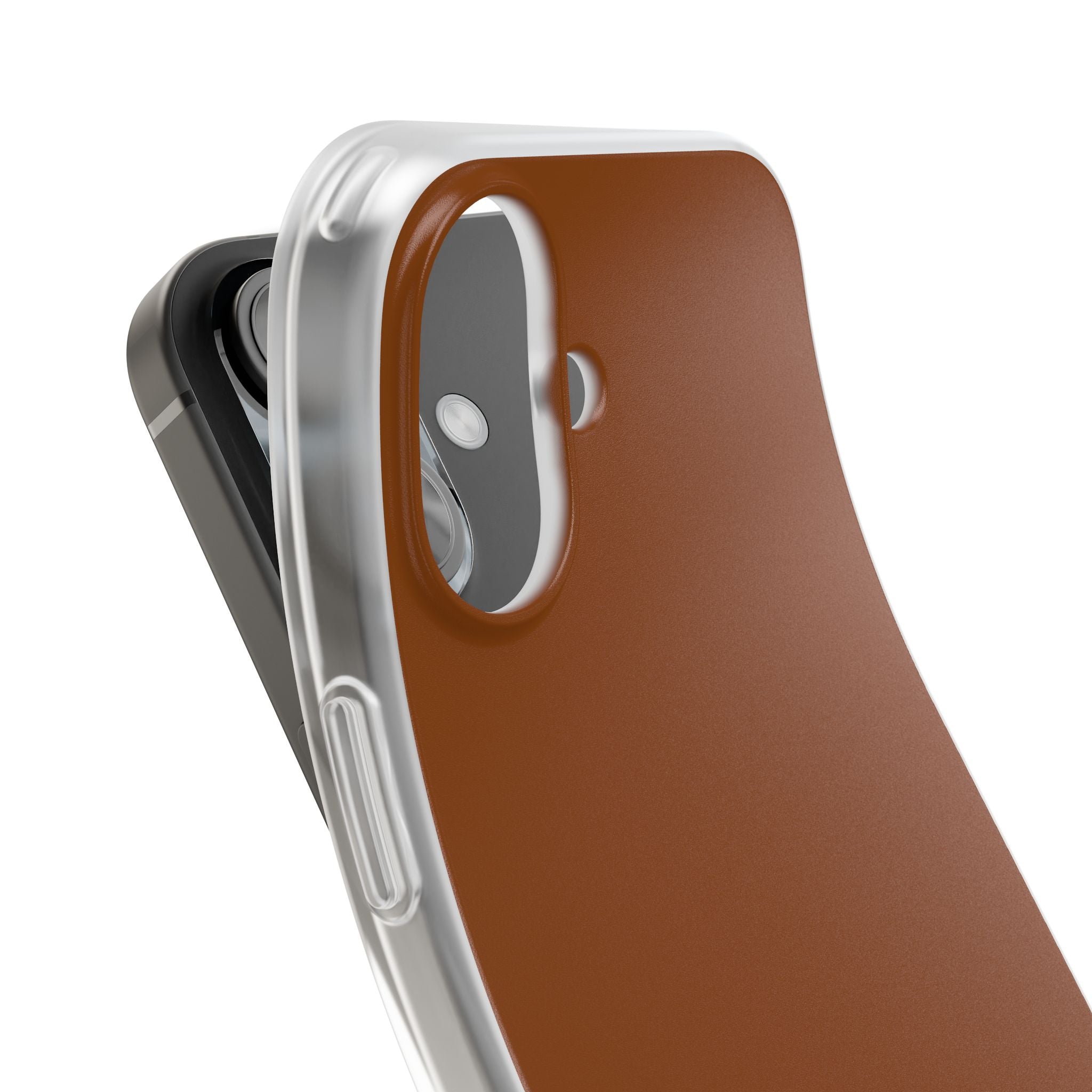 Saddle Brown iPhone 16 - Flexi Phone Case