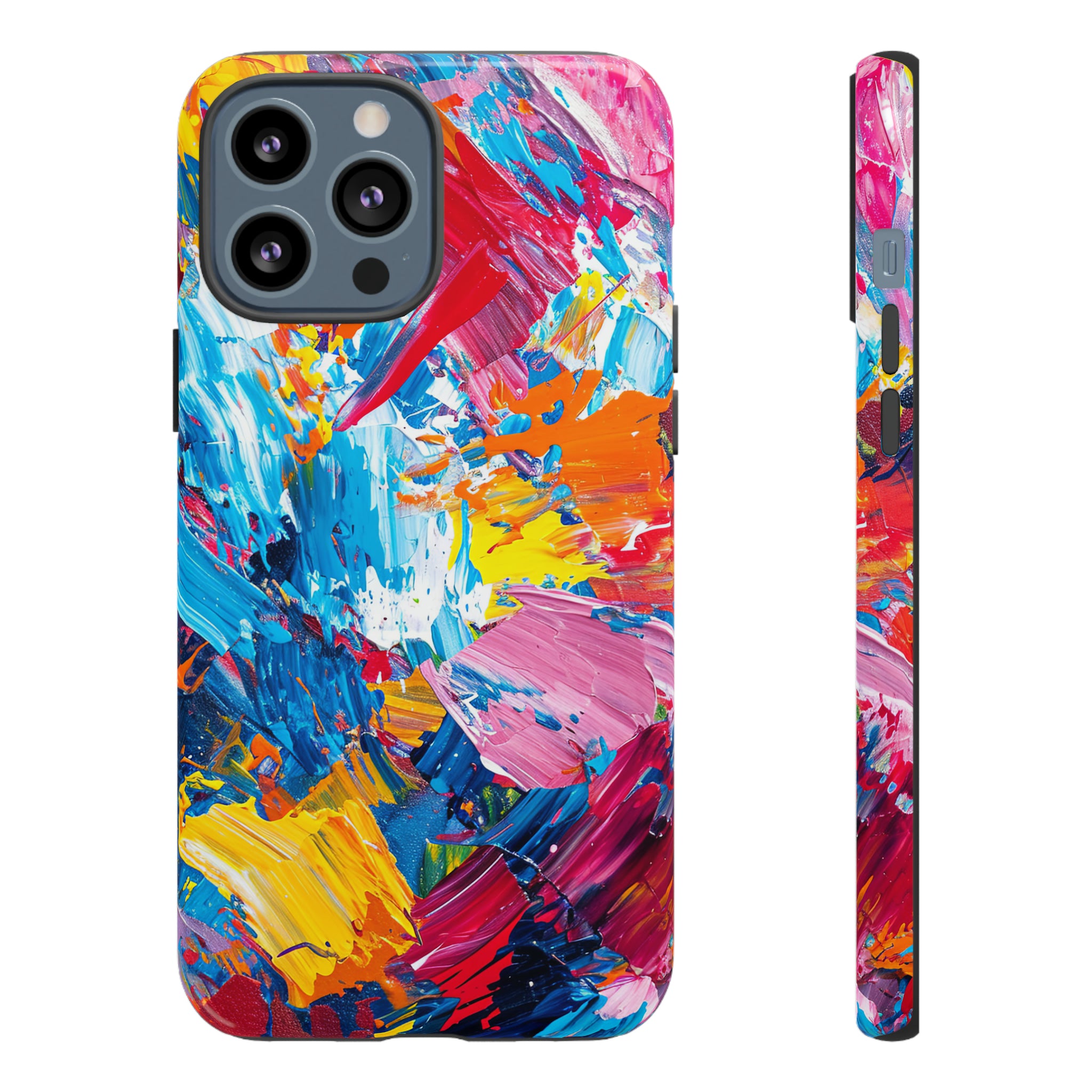 Painterly Spectrum Charm - Protective Phone Case