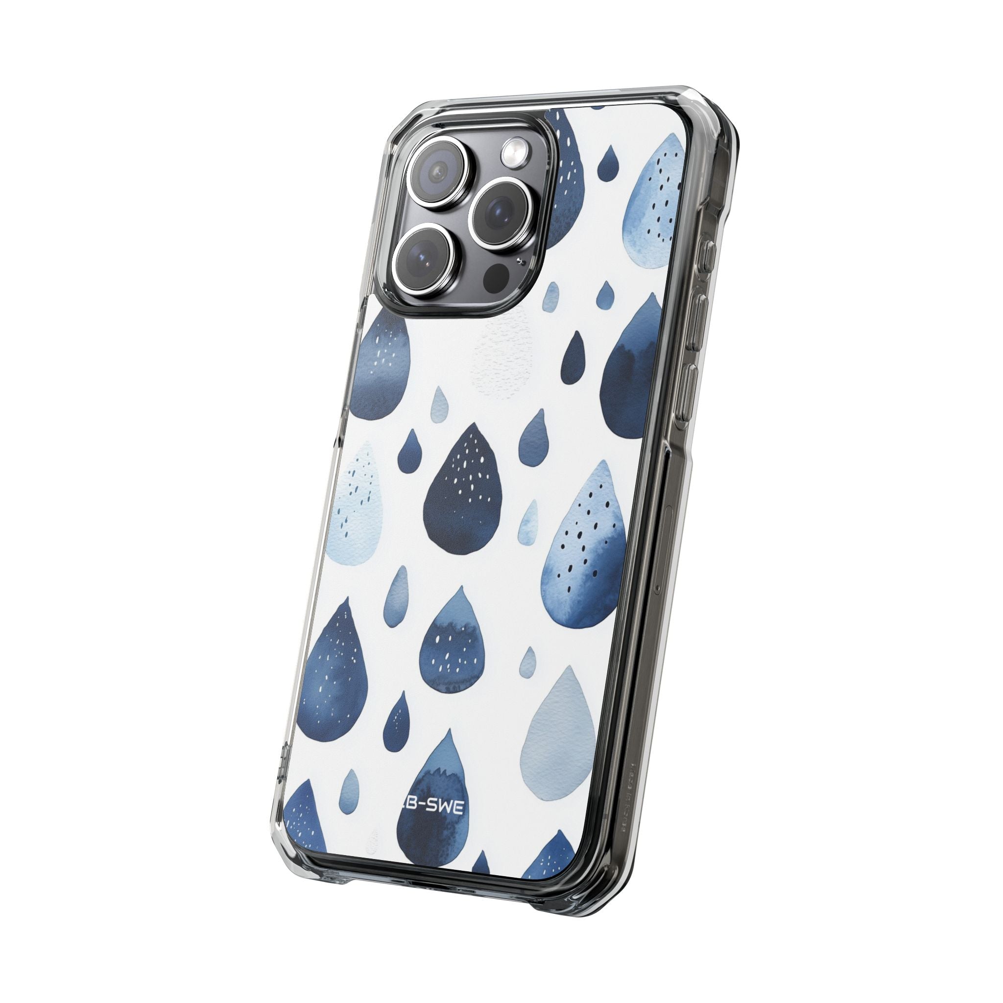 Droplets Flow Softly iPhone Case - Impact