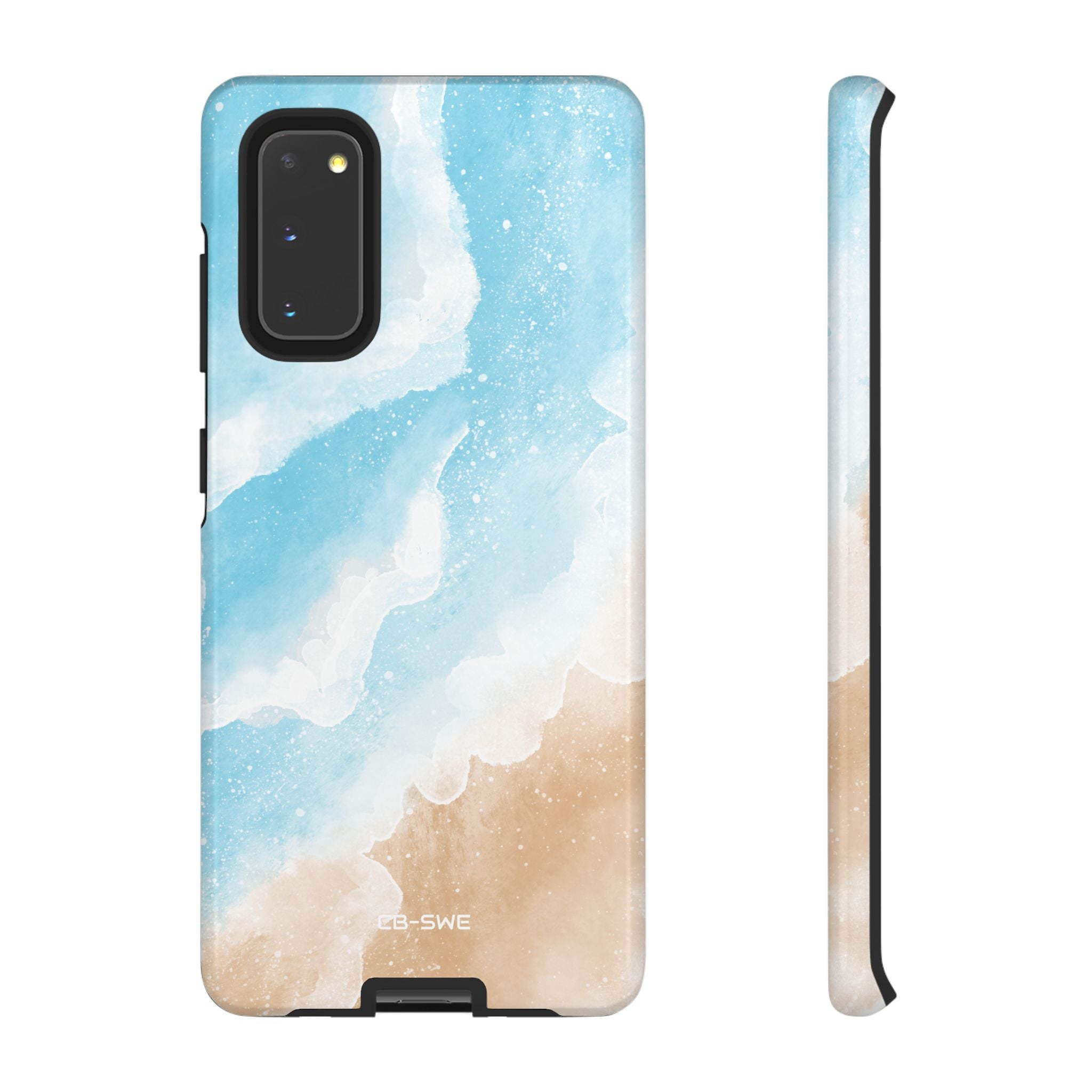 Serene Coastal Whispers - Samsung Case
