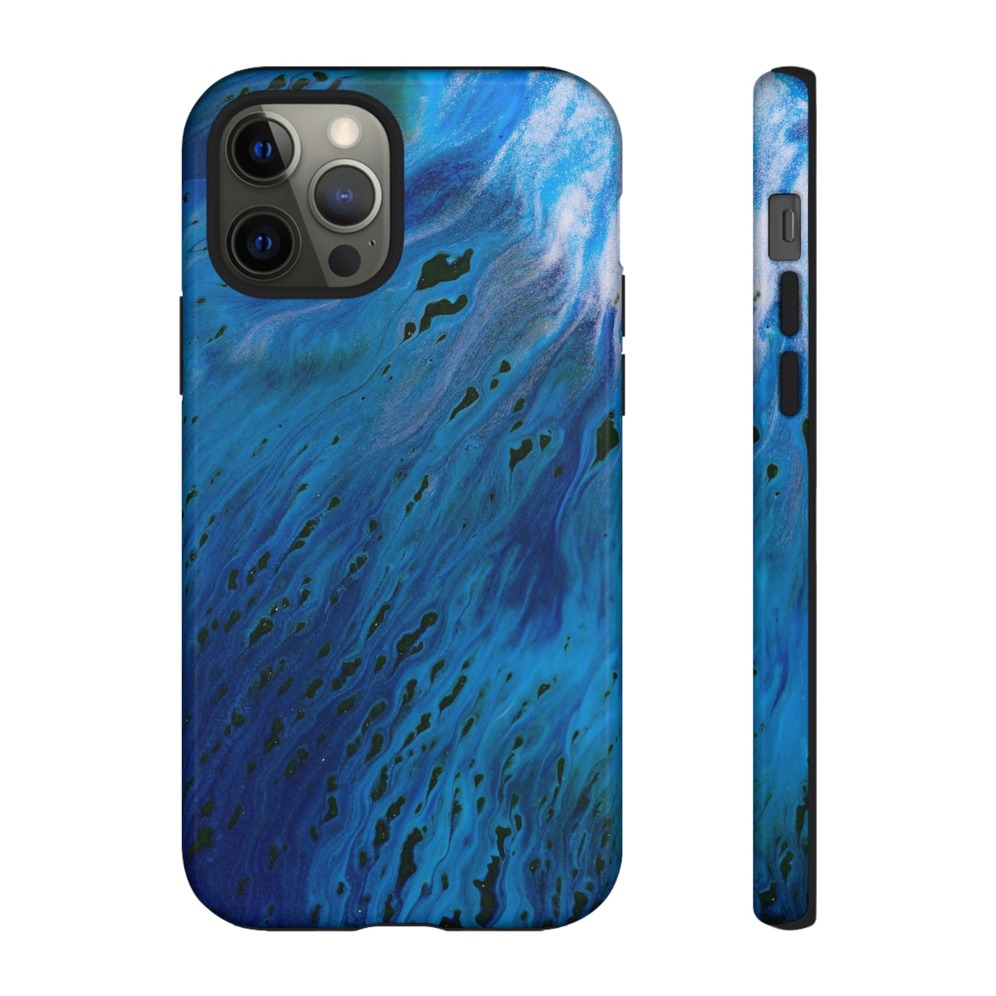 Blue River Ink Art - Protective Phone Case