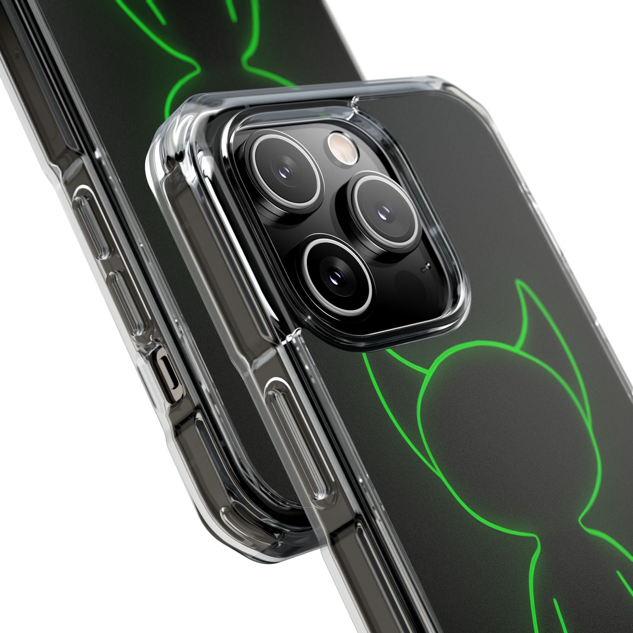 Neon Horned Glow iPhone 14 Pro Case - Impact