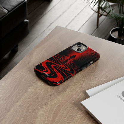 Red Path Mystery - iPhone Case